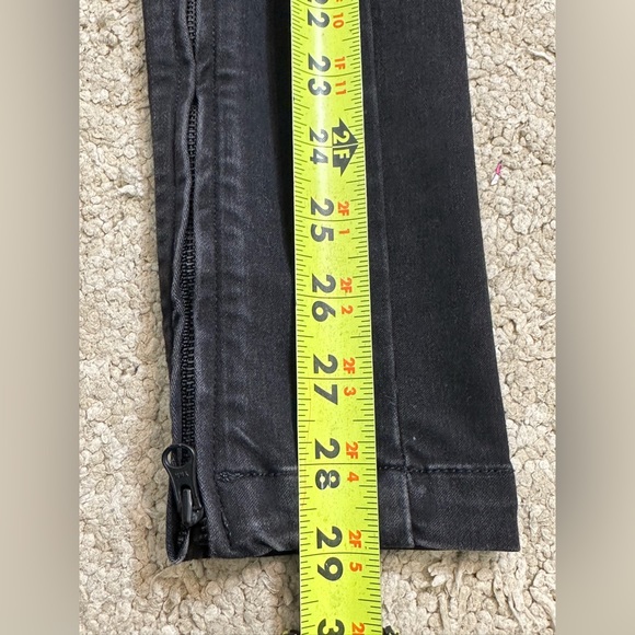MISS SIXTY womens Black Skinny Fit Jeans Size 24 - Picture 11 of 13